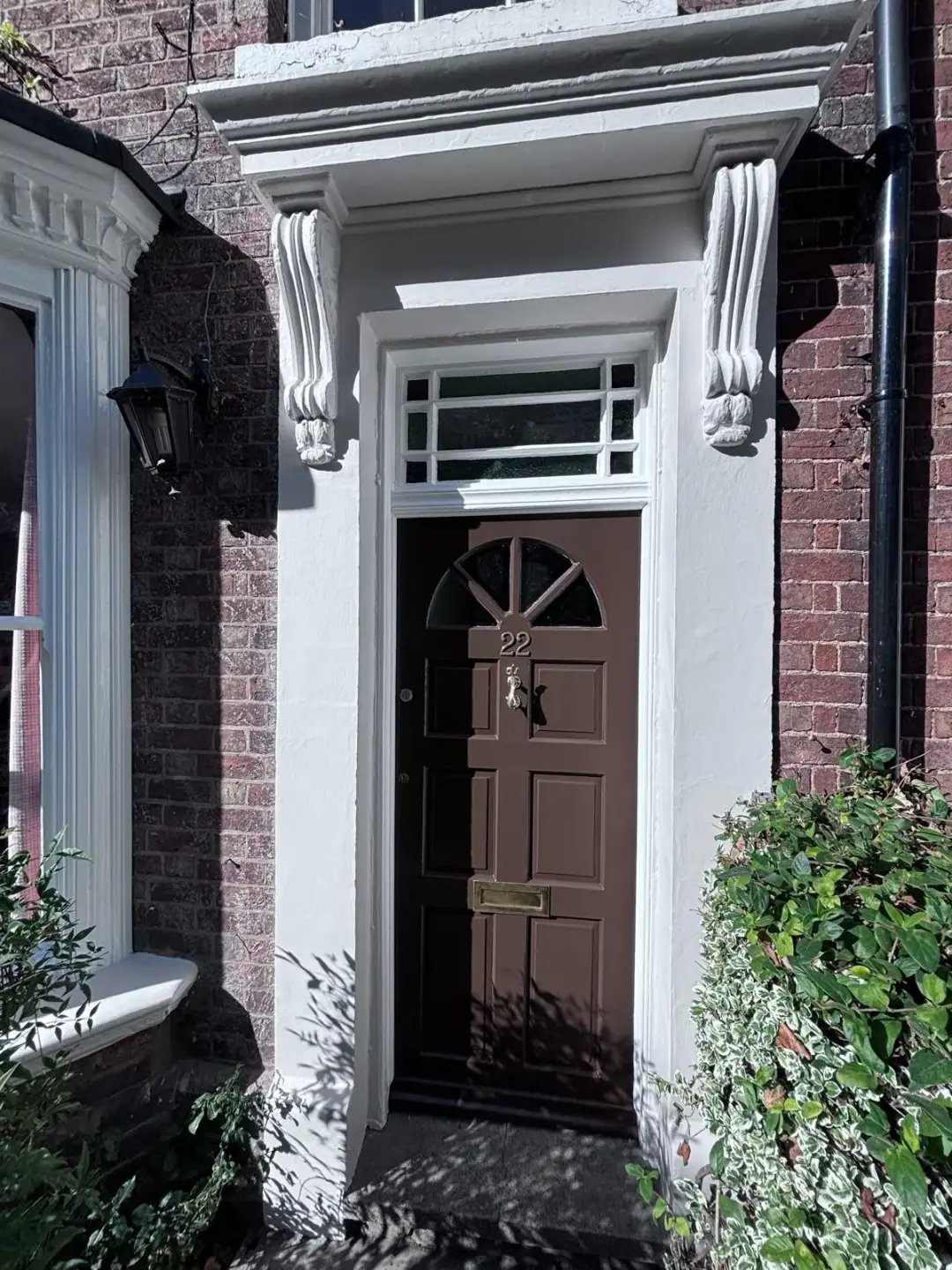 Traditional doors and windows — Front door