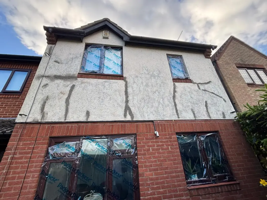 Rendered frontage preparation — Preparation